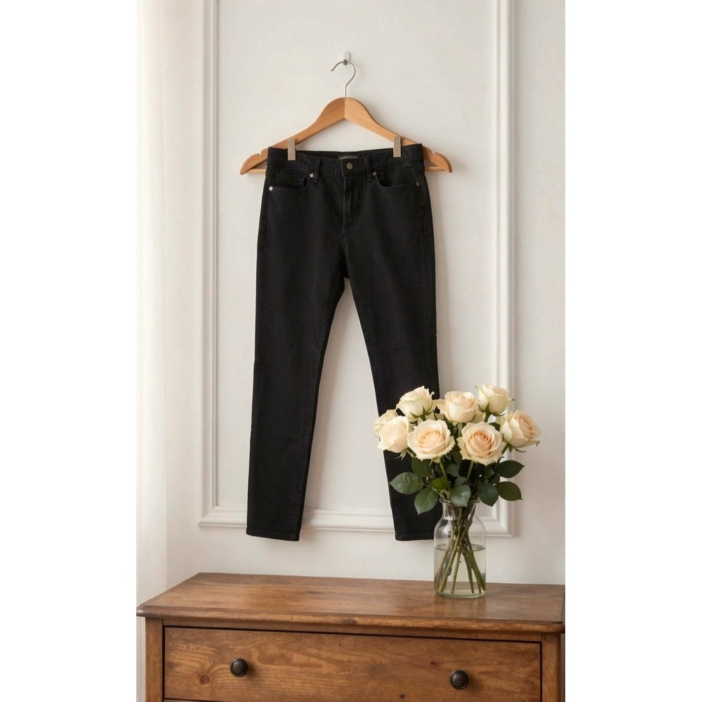 Banana Republic Mid-Rise Skinny Jeans Womens 29L Black